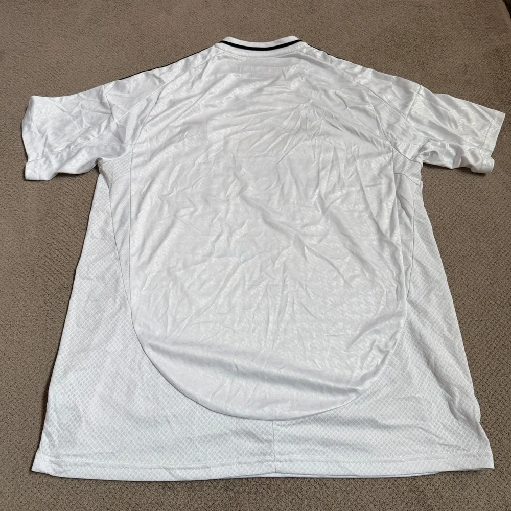 Real Madrid 2024 Adidas Home Jersey White HS5184 Slim Fit Mens XL